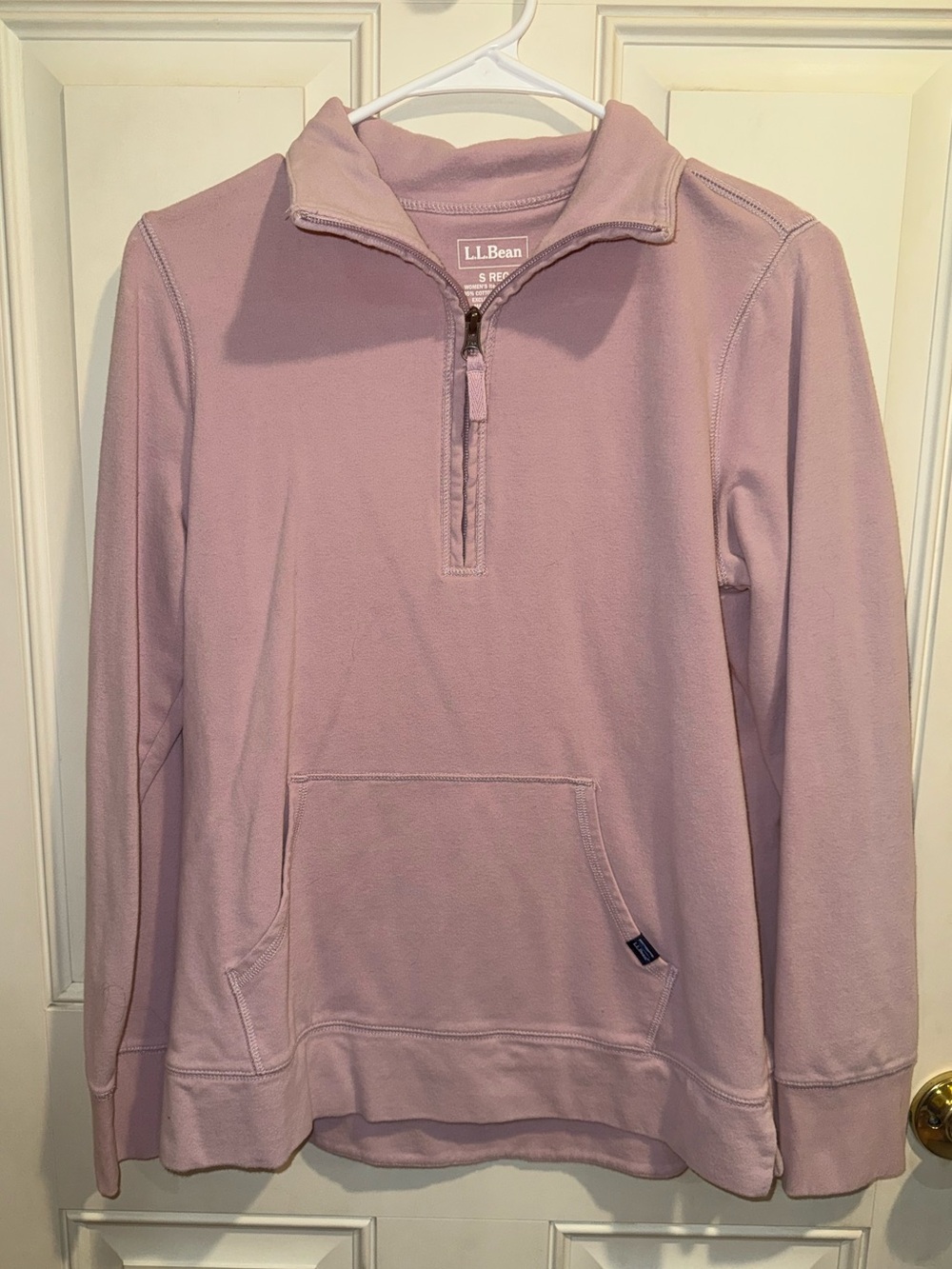 L.L. Bean Quarter Zip in Mauve